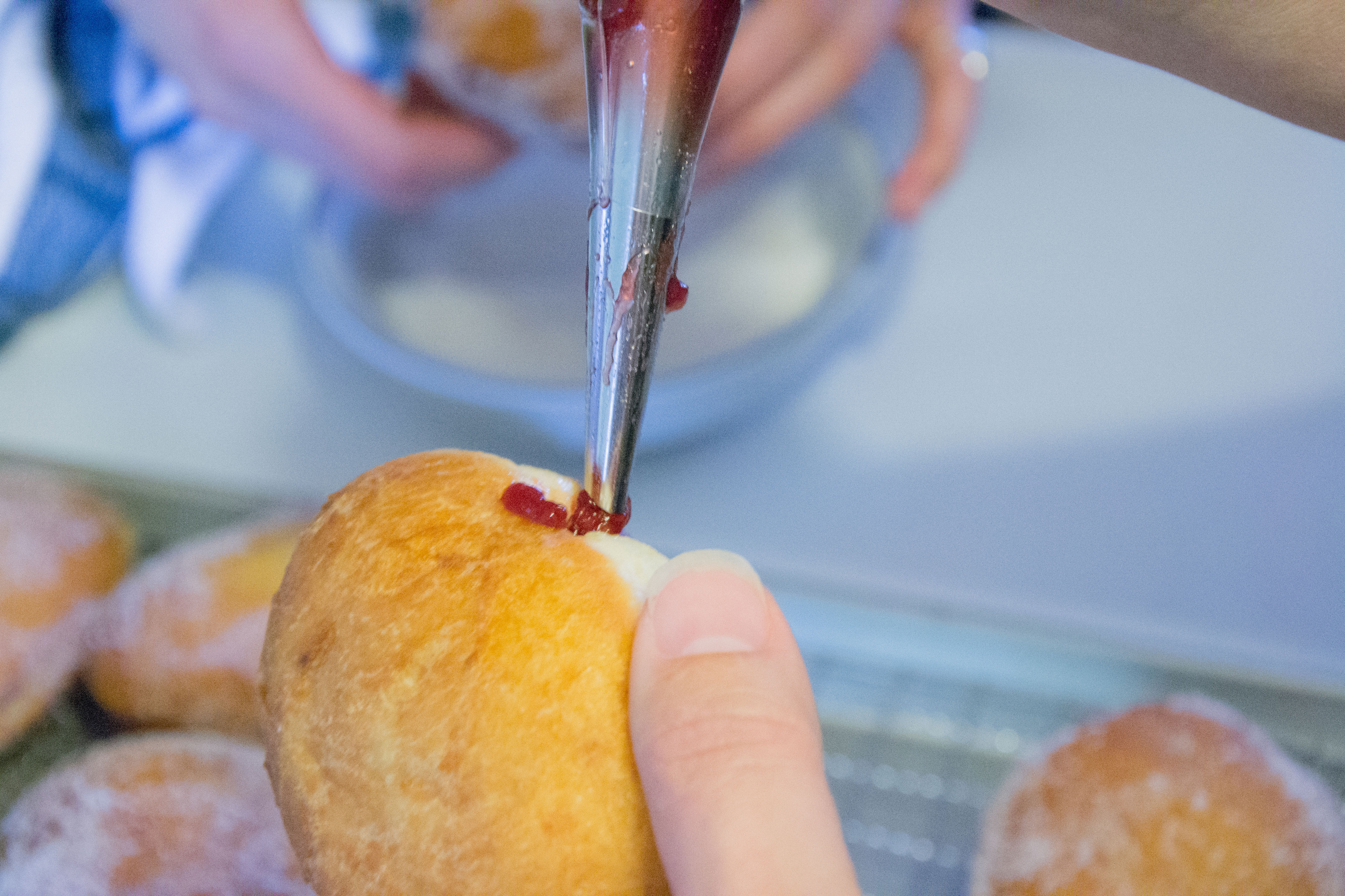 Jelly Filled Doughnuts Chateau Elma